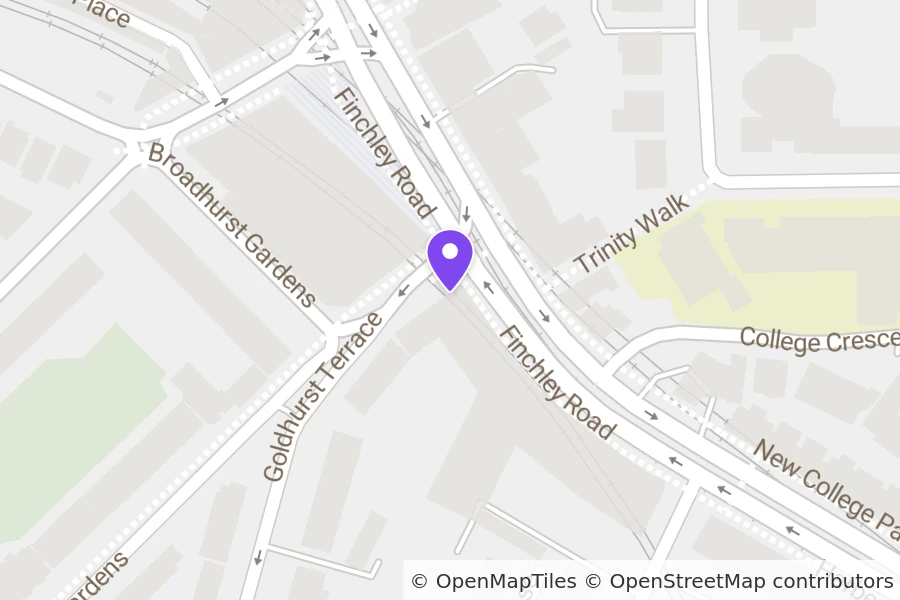 Map of Flat 30, Marlborough House, 179–189 Finchley Road, London, NW3 6LB