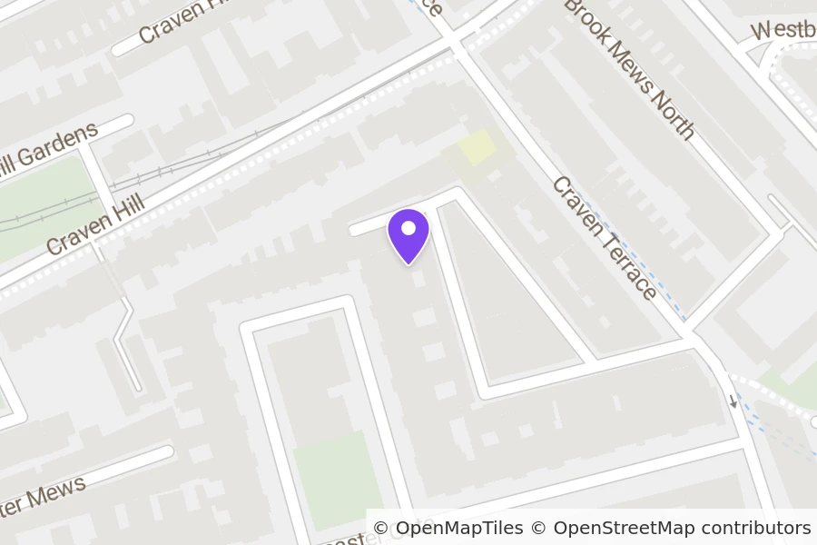 Map of Flat 20, Lancaster House, 33–35 Lancaster Gate, London, W2 3LP