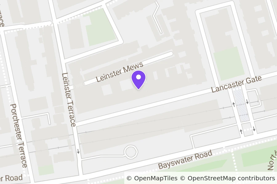 Map of 18 Heron Court, 63 Lancaster Gate, London, W2 3NJ