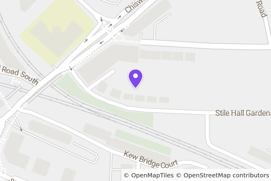 Map of 11 Stile Hall Gardens, London, W4 3BS