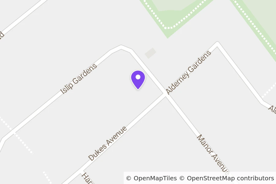 Map of 2 Dukes Avenue, Northolt, UB5 5DA
