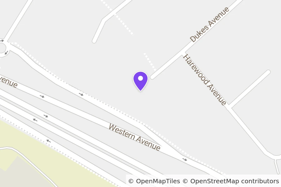 Map of 42 Dukes Avenue, Northolt, UB5 5DA