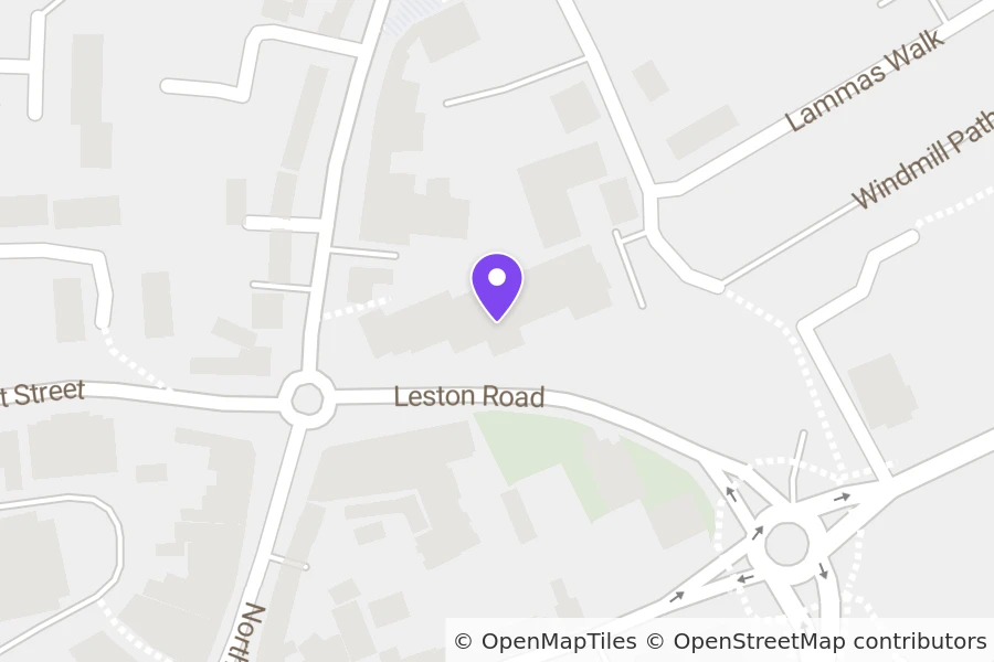 Map of 39 Hamilton Court, Lammas Walk, Leighton Buzzard, LU7 1JF