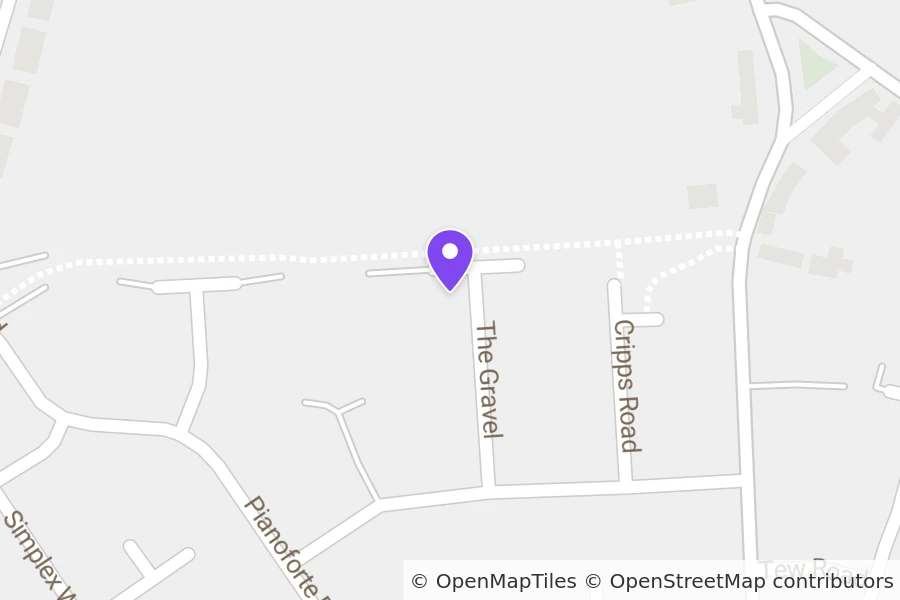 Map of 5 The Gravel, Roade, Northampton, NN7 2QX