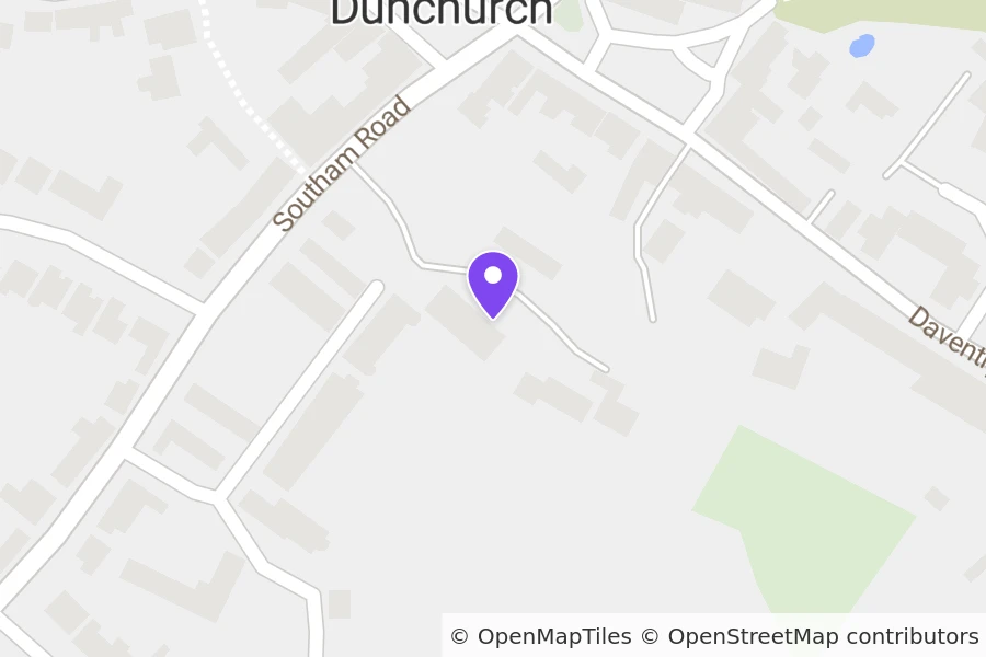 Map of 23 Dunchurch Hall, Dunchurch, Rugby, CV22 6PD