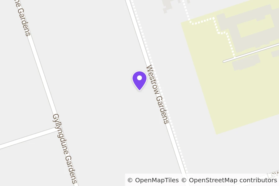 Map of 50 Westrow Gardens, Ilford, IG3 9NF