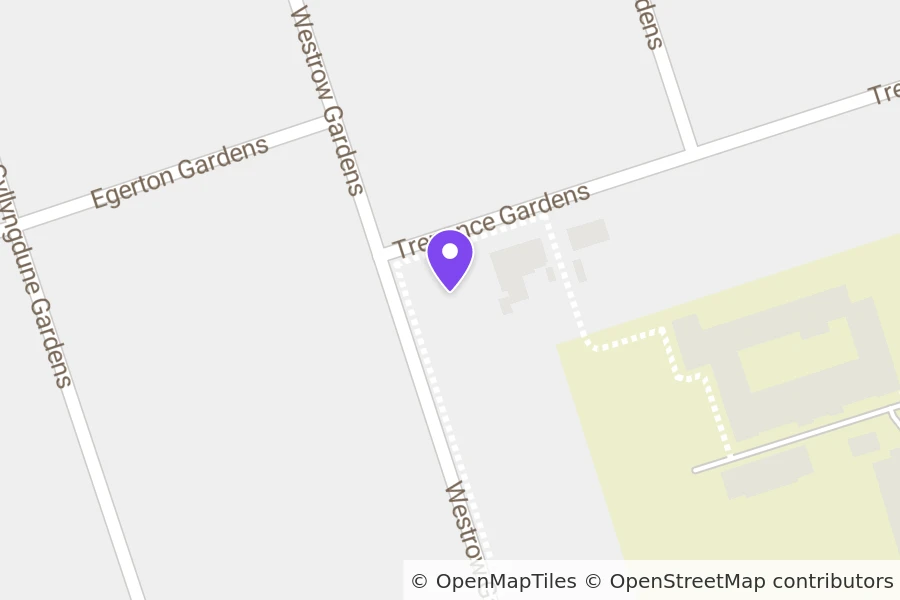 Map of 35 Westrow Gardens, Ilford, IG3 9NF
